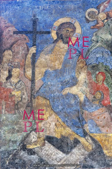 : Fresco, Surb Astvatsatsin, Akhtala monastery, Akhtala, Lori, Armenia : Fresco, Surb Astvatsatsin, Akhtala monastery, Akhtala, Lori, Armenia