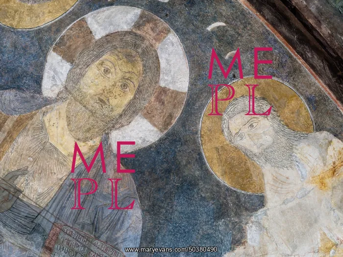 : Fresco, Surb Nshan, Haghpat monastery, Haghpat, Lori, Armenia : Fresco, Surb Nshan, Haghpat monastery, Haghpat, Lori, Armenia