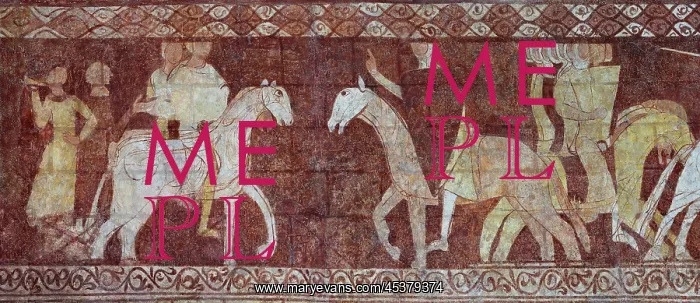 : Fresco, Templar Chapel, Commanderie de Cressac : Fresco, Templar Chapel, Commanderie de Cressac