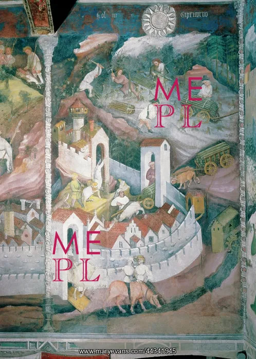 : Detail of the frescoes of : Detail of the frescoes of