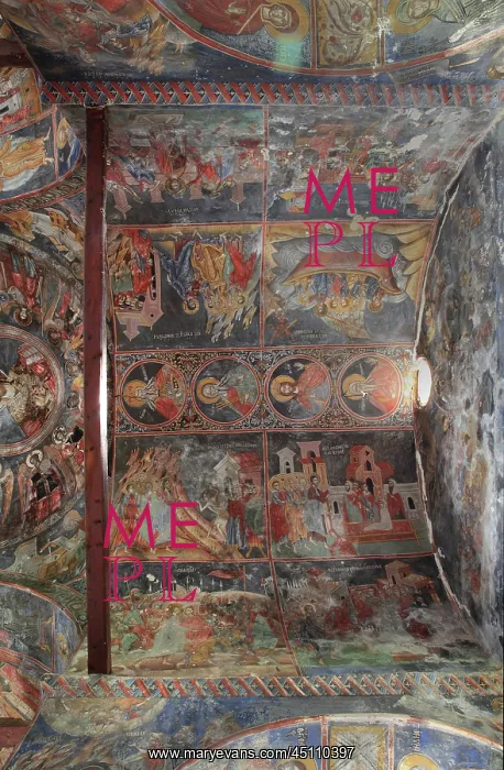 : Frescoes, Church of the Archangels Michael and : Frescoes, Church of the Archangels Michael and