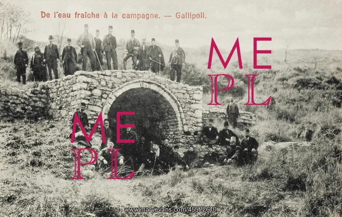  : A fresh water spring in the countryside close to Gallipoli