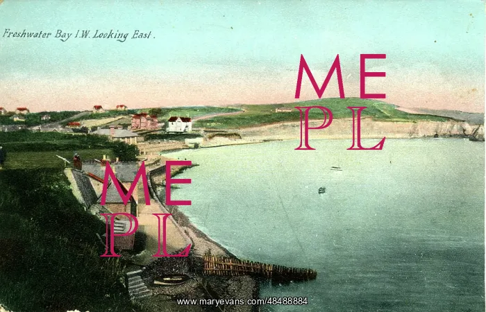 : Freshwater Bay, Freshwater, Isle of Wight : Freshwater Bay, Freshwater, Isle of Wight