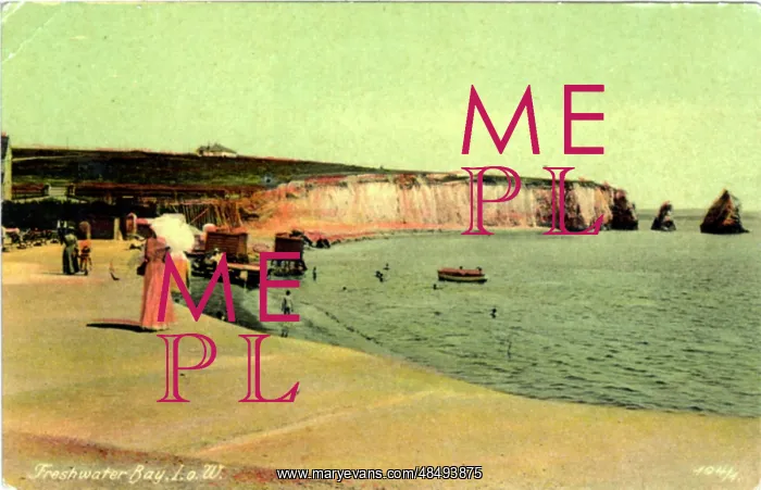 : Freshwater Bay, Freshwater, Isle of Wight : Freshwater Bay, Freshwater, Isle of Wight