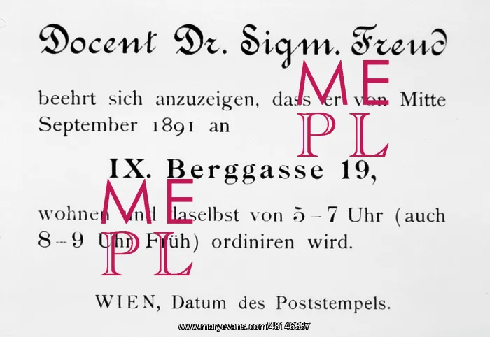 : FREUD / ADDRESS CHANGE / 244 : FREUD / ADDRESS CHANGE / 244