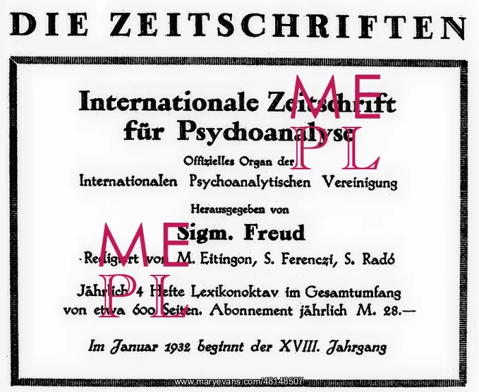 : FREUD / IZP ADVERT / 91 : FREUD / IZP ADVERT / 91