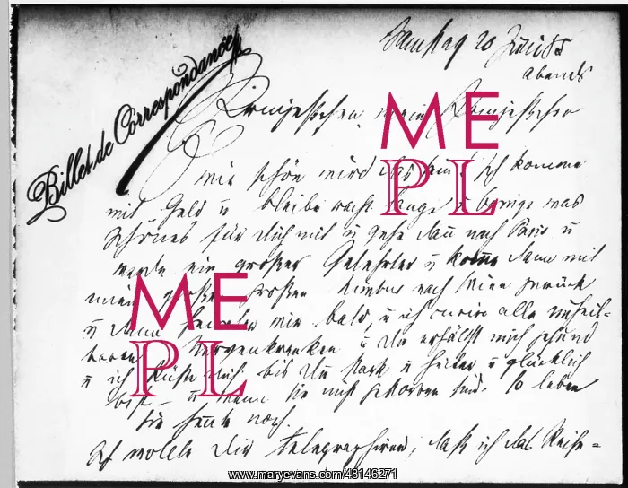 : FREUD LETTER TO MARTHA : FREUD LETTER TO MARTHA