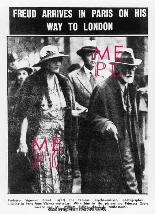 : FREUD / MARIE BONAPARTE / 56 : FREUD / MARIE BONAPARTE / 56
