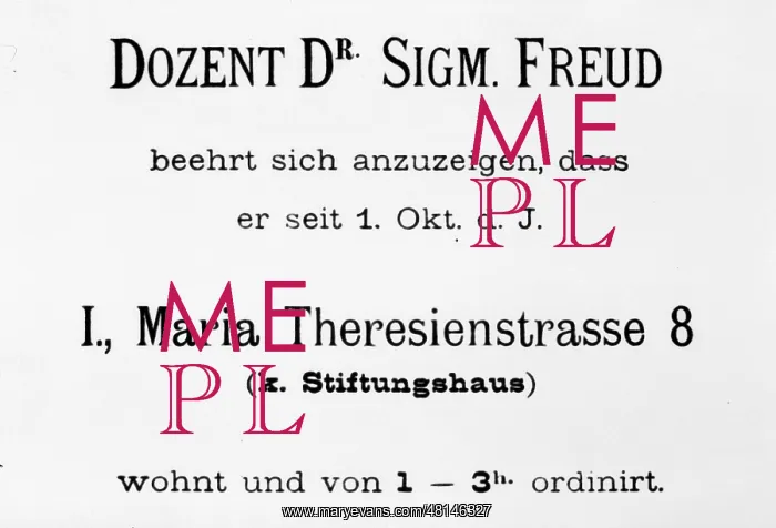 : FREUD / PRACTICE OPENS / 243 : FREUD / PRACTICE OPENS / 243