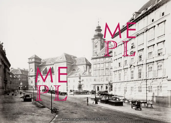 : The Freyung public square in Vienna, Austria : The Freyung public square in Vienna, Austria