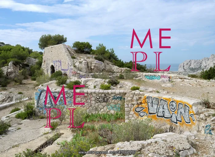 : Friche de l'Escalette, Parc National des Calanques : Friche de l'Escalette, Parc National des Calanques