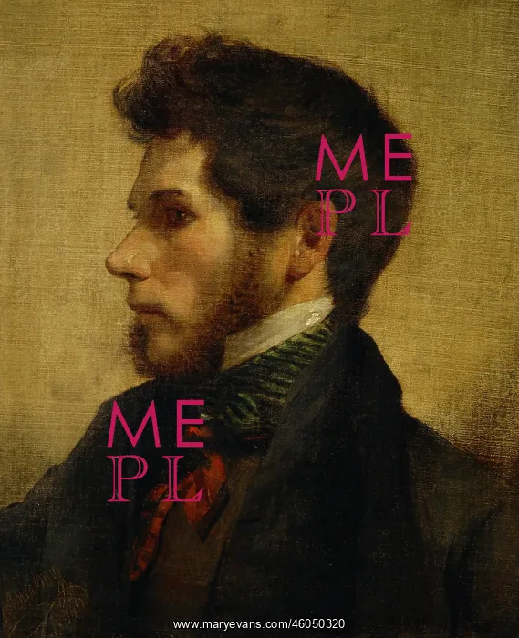 : Friedrich Amerling, Self-portrait : Friedrich Amerling, Self-portrait