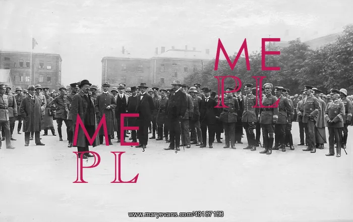 : Friedrich Ebert and Gustav Noske in Munich, 1919 : Friedrich Ebert and Gustav Noske in Munich, 1919