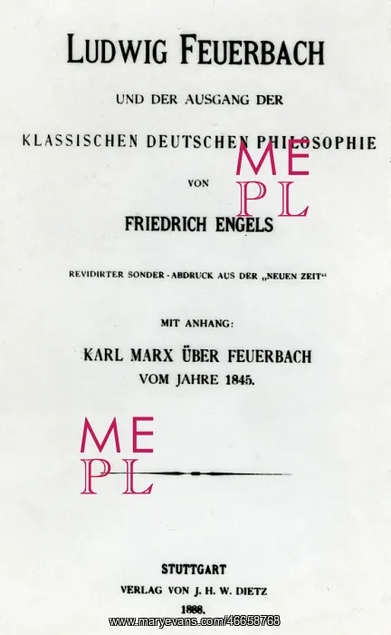 : Friedrich Engels : Friedrich Engels