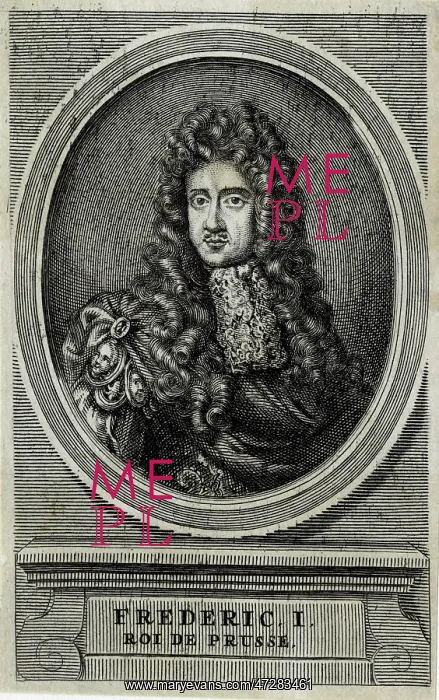 : FRIEDRICH I / PRUSSIA / OVAL : FRIEDRICH I / PRUSSIA / OVAL