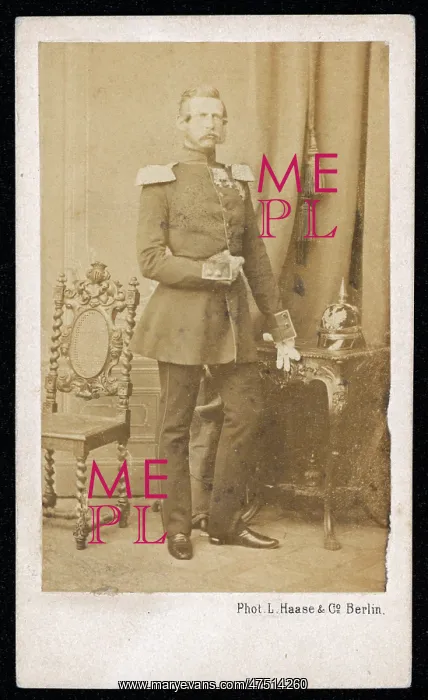 : FRIEDRICH III / HAASE CDV : FRIEDRICH III / HAASE CDV