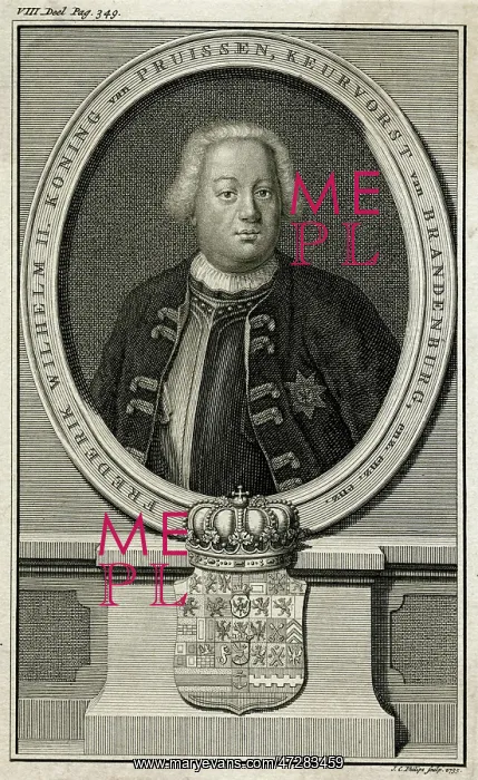  : FRIEDRICH WILHELM I / 1735