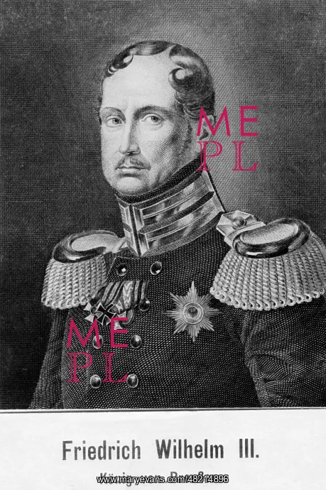  : Friedrich Wilhelm III