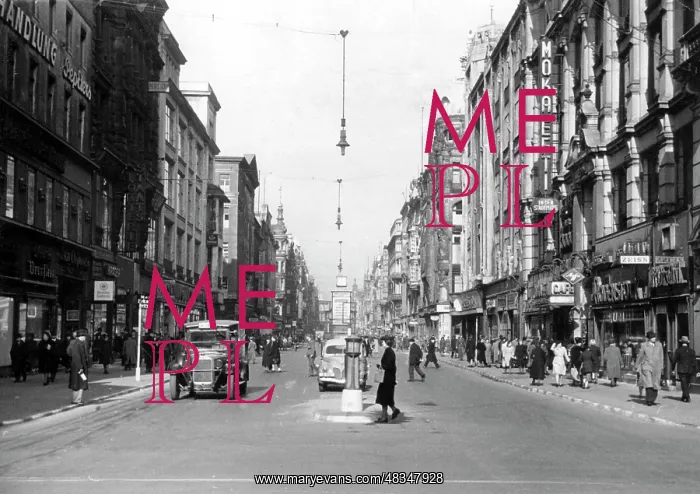 : The Friedrichstrasse in Berlin, 1943 : The Friedrichstrasse in Berlin, 1943