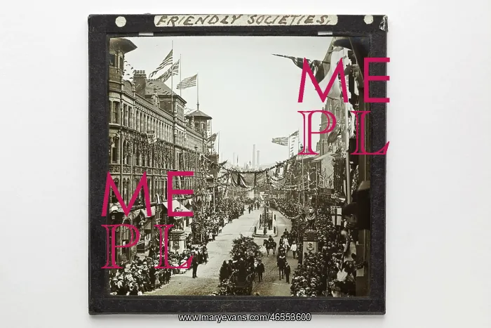 : Friendly Society Preston Guild Procession 1902 : Friendly Society Preston Guild Procession 1902