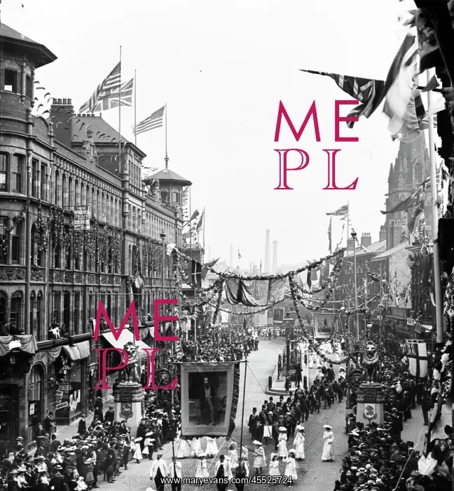 : Friendly Society Procession Preston Guild 1902 : Friendly Society Procession Preston Guild 1902