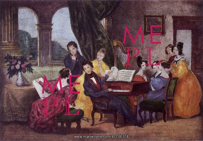 : Friends at Piano : Friends at Piano