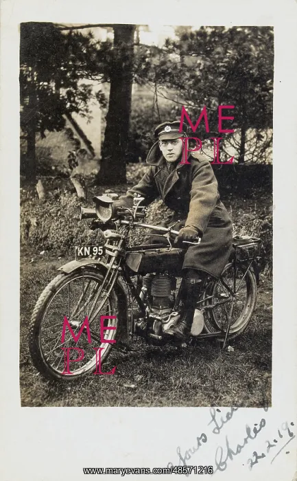 : Friends of Sapper Wilbert, with motorcycles : Friends of Sapper Wilbert, with motorcycles