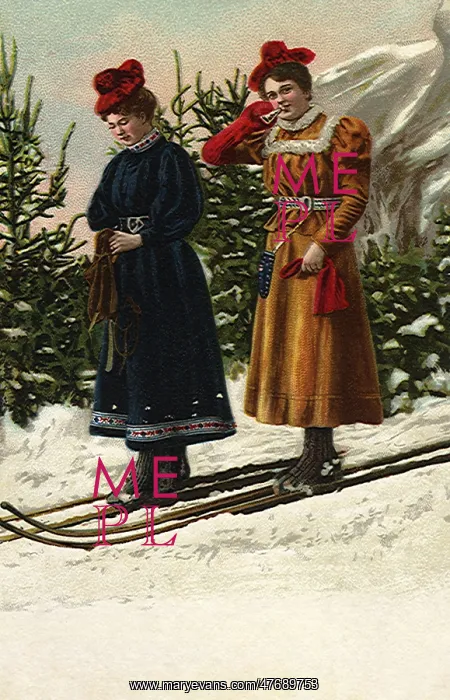  : Friends Skiing