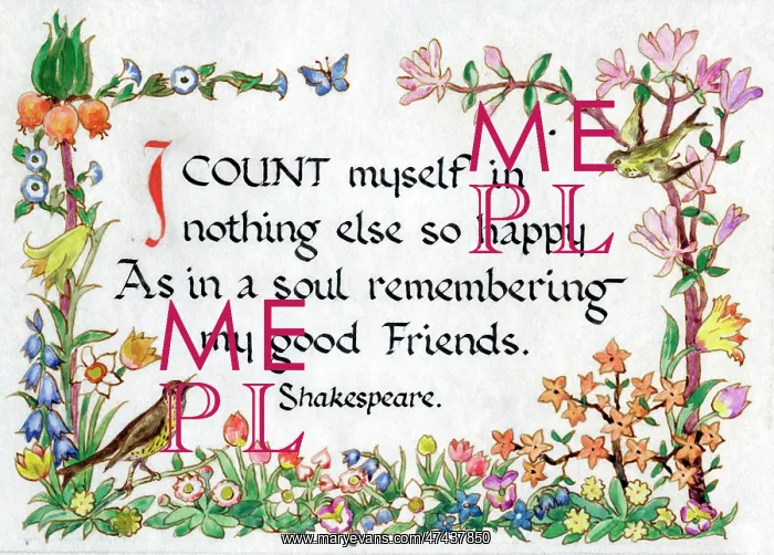  : Frienship Epigram
