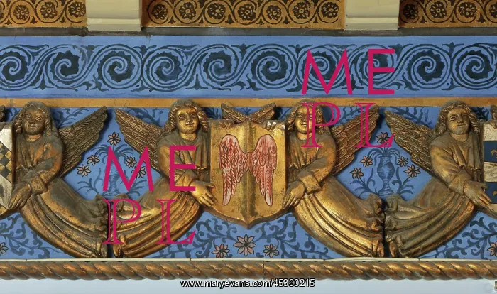 : Frieze, Blue Hall, Maricel Museum, Sitges, Catalonia, Spain : Frieze, Blue Hall, Maricel Museum, Sitges, Catalonia, Spain