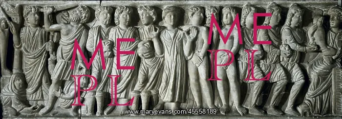 : Frieze. Constatine's period. 4th c. The front : Frieze. Constatine's period. 4th c. The front