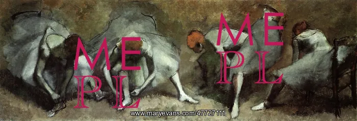 : Frieze of Dancers, by Degas : Frieze of Dancers, by Degas