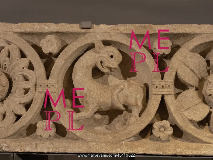 : Frieze, Musee Ochier, Cluny Abbey, Saone et Loire, France : Frieze, Musee Ochier, Cluny Abbey, Saone et Loire, France