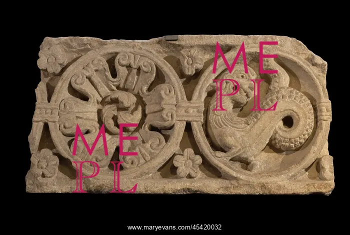 : Frieze, Musee Ochier, Cluny Abbey, Saone et Loire, France : Frieze, Musee Ochier, Cluny Abbey, Saone et Loire, France