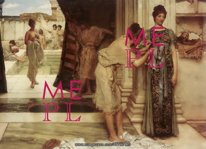 : The Frigidarium, by Alma-Tadema : The Frigidarium, by Alma-Tadema