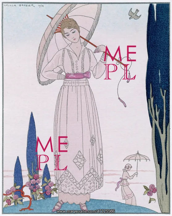 : Fringed Parasol 1914 : Fringed Parasol 1914