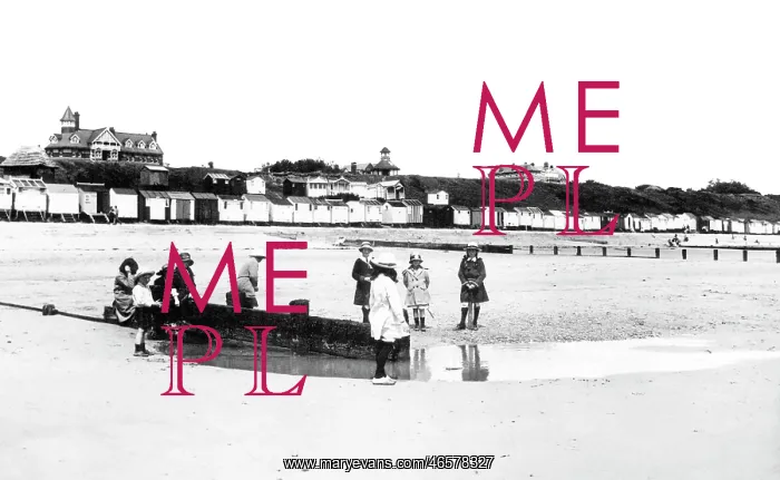  : Frinton-on-Sea, Beach and Huts 1921