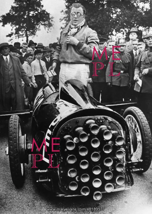 : Fritz von Opel in his Rak 2, 1928 : Fritz von Opel in his Rak 2, 1928