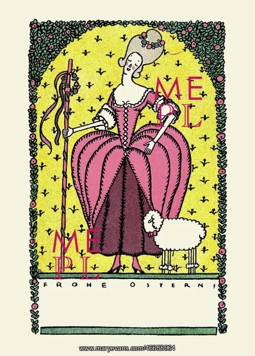 : Fritzi Low. 'Happy Easter!' Wiener : Fritzi Low. 'Happy Easter!' Wiener