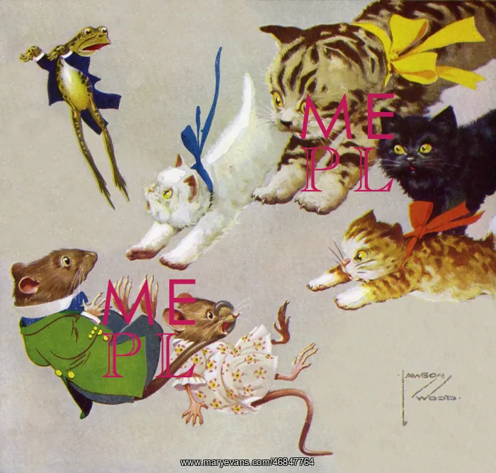 : A frog he would a-wooing go : A frog he would a-wooing go