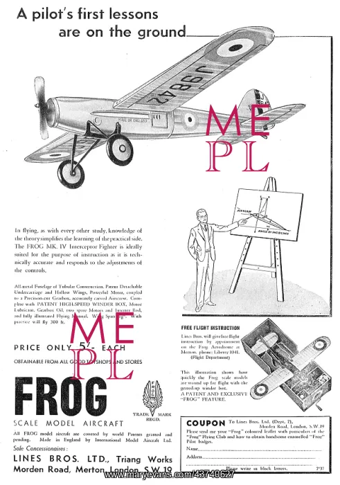 : Frog Model Aircraft - High Speed Winder Box : Frog Model Aircraft - High Speed Winder Box