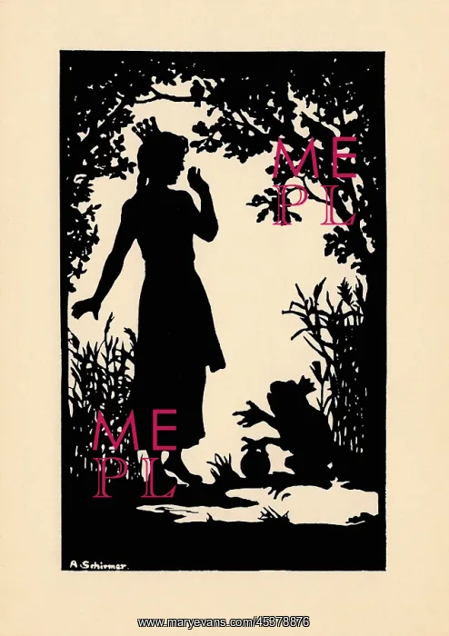 : The Frog Prince in silhouette : The Frog Prince in silhouette