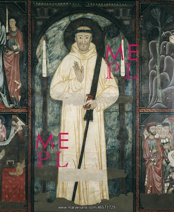 : Frontal of the Altar of Saint Bernard. 13th c : Frontal of the Altar of Saint Bernard. 13th c