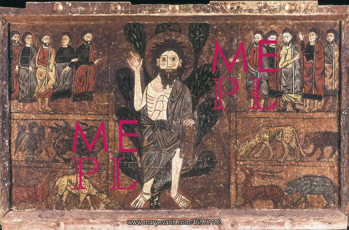 : Frontal from Gesera. 13th c. Representation of : Frontal from Gesera. 13th c. Representation of