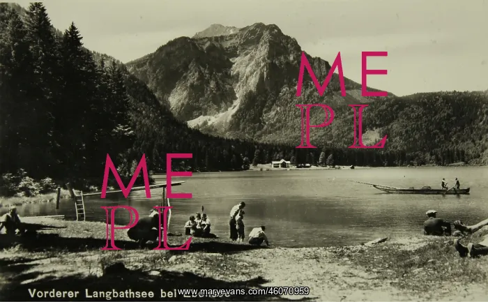 : Frontal Langbathsee near Ebensee (Upper Austria) : Frontal Langbathsee near Ebensee (Upper Austria)