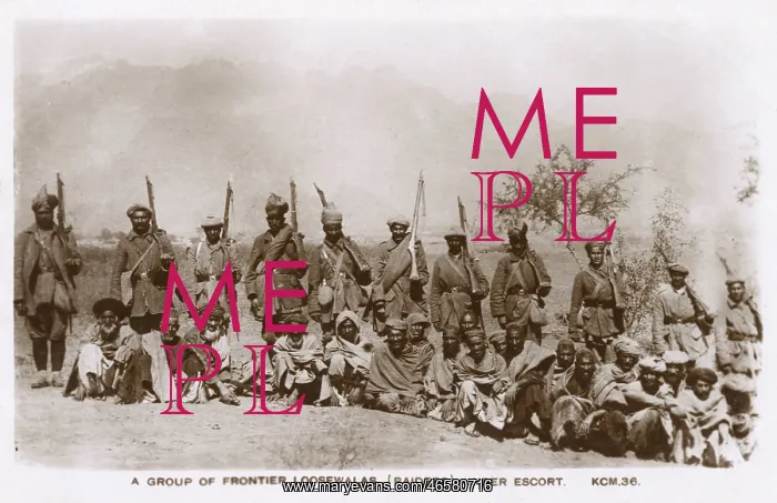 : Frontier Raiders under military escort, NWFP : Frontier Raiders under military escort, NWFP