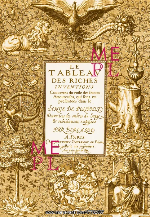 : Frontispiece of Alchemical Treatise : Frontispiece of Alchemical Treatise