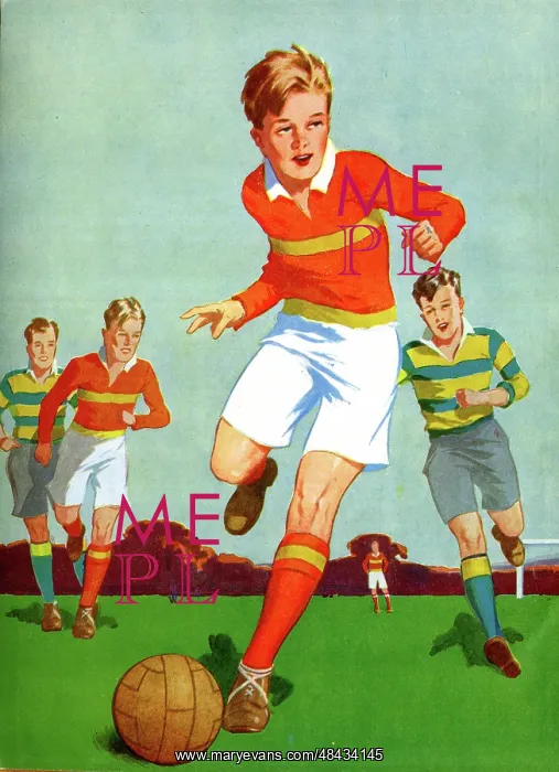  : Frontispiece, The Boys Book of Soccer for 1946