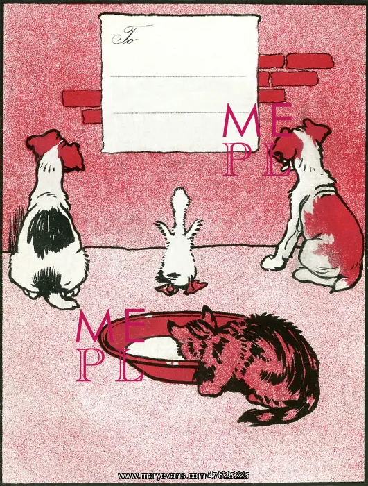 : Frontispiece design by Cecil Aldin, My Pets and Their Ways : Frontispiece design by Cecil Aldin, My Pets and Their Ways