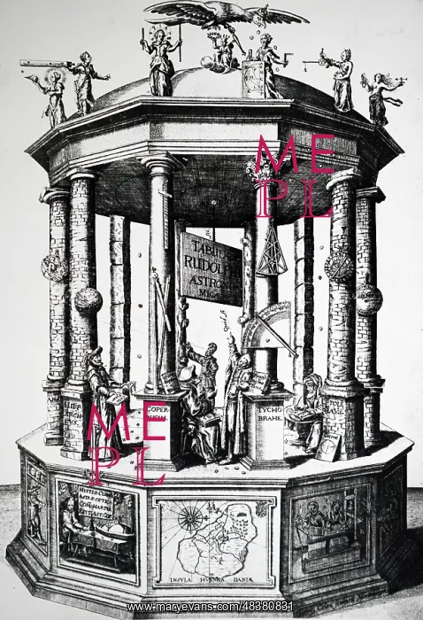 : Frontispiece of Johannes Kepler's, Tabulae Rudolphinae : Frontispiece of Johannes Kepler's, Tabulae Rudolphinae